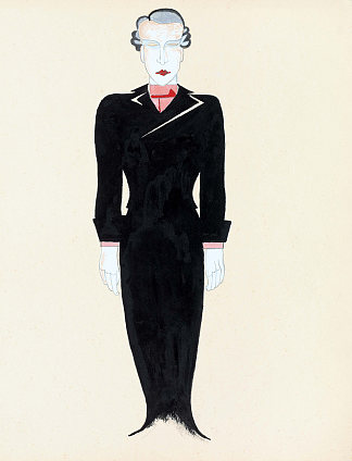 《霍夫曼的故事》服装设计 Costume Design for Tales of Hoffmann (1929)，拉兹洛·莫霍利·纳吉