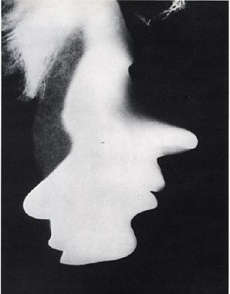 双人肖像 Double Portrait (c.1923)，拉兹洛·莫霍利·纳吉