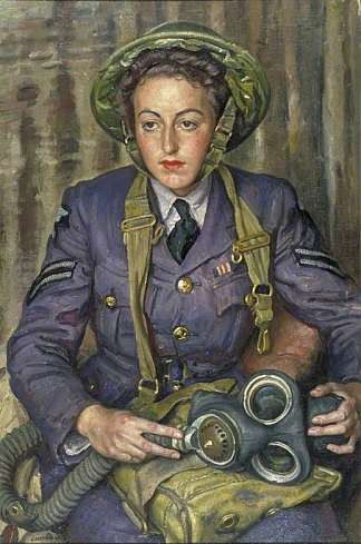 J.M.罗宾斯下士，女子辅助空军 Corporal J. M. Robins, Women’s Auxiliary Air Force (1941)，劳拉·奈特