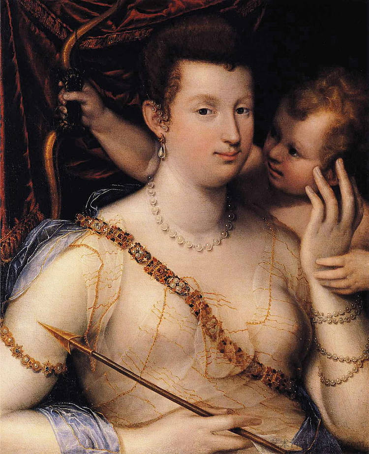 维纳斯和丘比特 Venus and Cupid (1592),拉维尼亚·丰塔纳