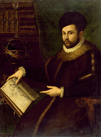 杰罗拉莫·默库里亚尔的肖像 Portrait of Gerolamo Mercuriale (1589)，拉维尼亚·丰塔纳