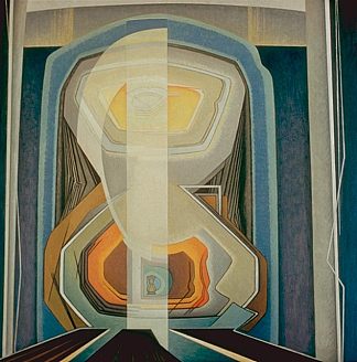 抽象绘画 #20 Abstract Painting #20 (1942)，劳伦斯哈里斯