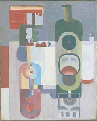 两瓶 Deux bouteilles (1926)，勒·柯布西耶
