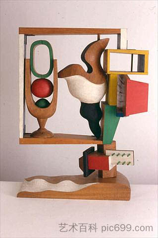 静物画 Nature morte (1957)，勒·柯布西耶