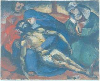 皮埃塔。从十字架上下来 Pieta. Descente de croix (1917)，勒·柯布西耶