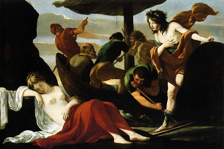 巴克斯和阿里阿德涅 Bacchus and Ariadne (c.1635; Paris,France ),勒尼兄弟