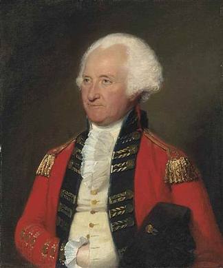 詹姆斯·帕蒂森将军（1723-1805）的肖像，半身，穿着军装 Portrait of General James Pattison (1723-1805), half-length, in military uniform，勒缪尔·弗朗西斯·阿博特