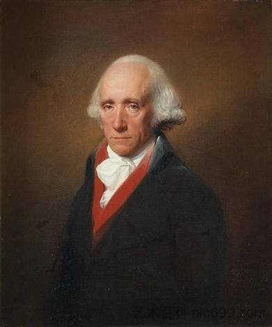 沃伦·黑斯廷斯的肖像 Portrait of Warren Hastings，勒缪尔·弗朗西斯·阿博特