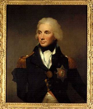 海军上将霍雷肖第一侦察兵纳尔逊的肖像 Portrait of Admiral Horatio First Viscout Nelson，勒缪尔·弗朗西斯·阿博特