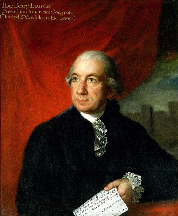 亨利·劳伦斯的肖像 Portrait of Henry Laurens (1784)，勒缪尔·弗朗西斯·阿博特