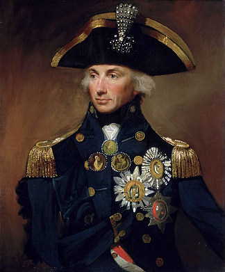 海军少将霍雷肖·纳尔逊爵士 Rear-admiral Sir Horatio Nelson (1799)，勒缪尔·弗朗西斯·阿博特