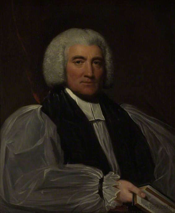 理查德·比登肖像的肖像 Portrait of Portrait of Richard Beadon，勒缪尔·弗朗西斯·阿博特