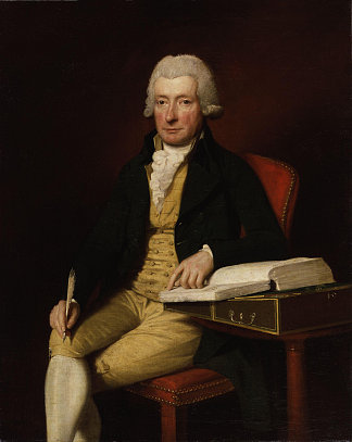 威廉·考珀的肖像 Portrait of William Cowper，勒缪尔·弗朗西斯·阿博特