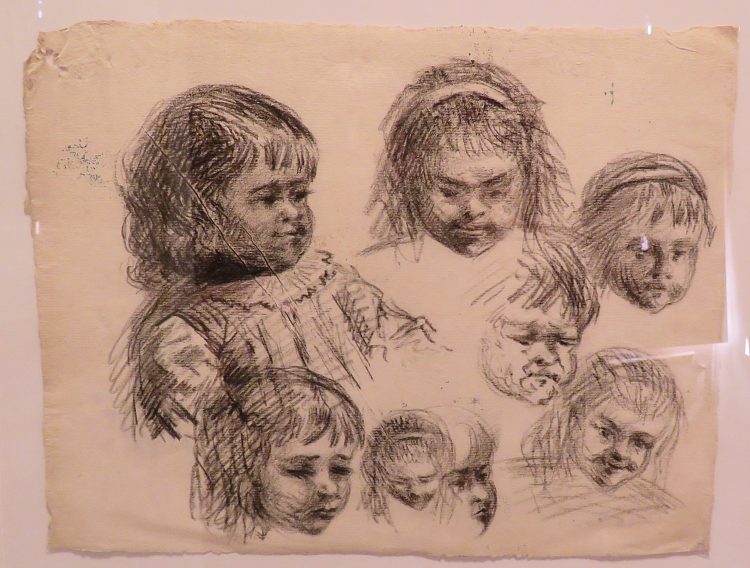 儿童头像 Têtes d'enfants，利奥·高森