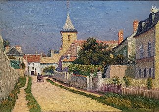 托里尼的穆斯捷街 Rue de Moustier à Thorigny (1888)，利奥·高森