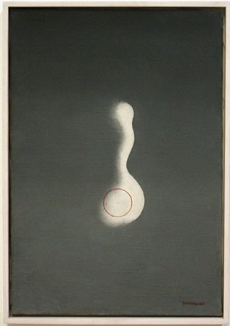 红圈细胞组成 Composition cellulaire au cercle rouge (1927)，列昂亚瑟图坦健