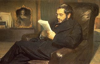 亚历山大·贝诺瓦的肖像 Portrait of Alexandre Benois (1898)，莱昂·巴克斯特