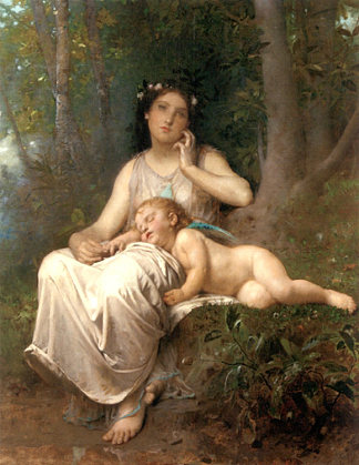 爱与纯真 Love and Innocence (1884)，莱昂·巴齐勒·佩罗