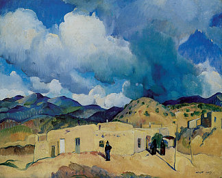 圣达菲山 Santa Fe Hills (1917)，莱昂·克罗尔