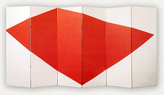 对应红白，B面 Correspondence Red-White, side B (1966)，利昂·波克·史密斯