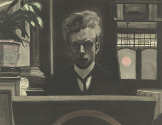 自画像 Self-Portrait，莱昂·施皮利亚特