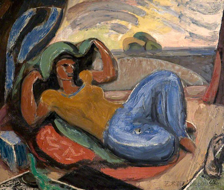 墨西哥田园诗 Mexican Idyll (1930)，莱昂·安德伍德