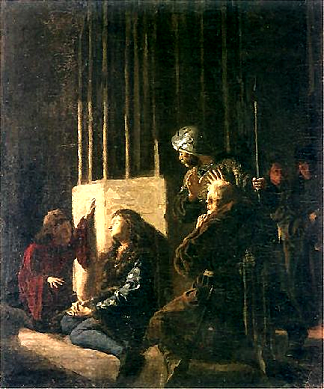 圣卡西米尔和扬·德乌戈什 Saint Casimir and Jan Długosz (1873)，莱昂·维乔科夫斯基