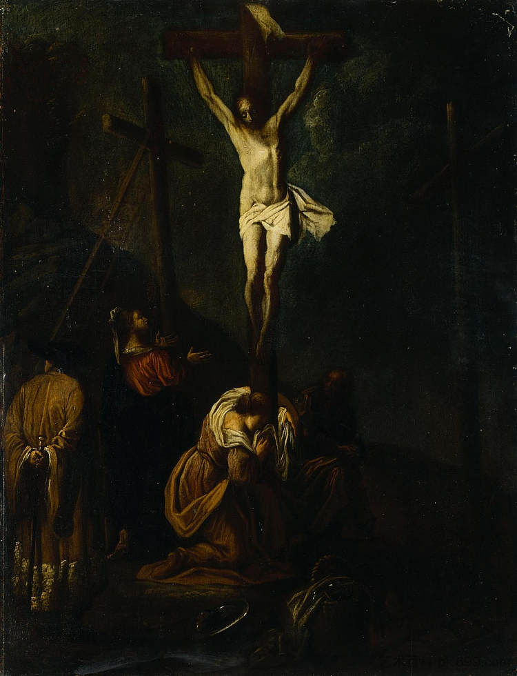 受难 Crucifixion (1620 - 1674)，莱昂纳特·布拉默