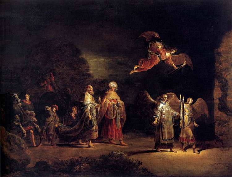 三位贤士到伯利恒的旅程 Journey of the Three Magi to Bethlehem (1638 - 1640)，莱昂纳特·布拉默