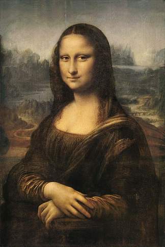 蒙娜丽莎 Mona Lisa (c.1503 – c.1519; Florence,Italy                     )，达芬奇