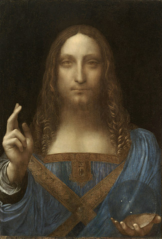 救世主蒙迪 Salvator Mundi (c.1500)，达芬奇