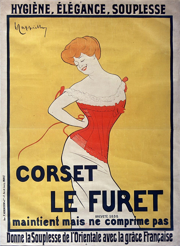 紧身胸衣雪貂 Corset Le Furet (1901)，莱昂纳托·卡佩罗