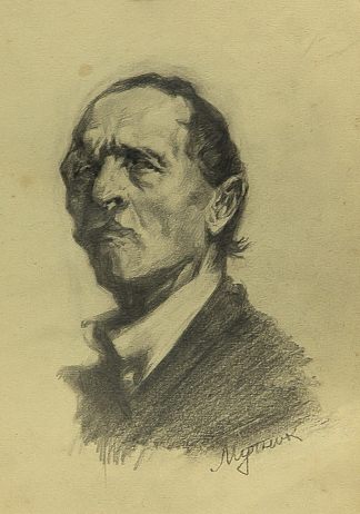 男性肖像 Male Portrait，列奥尼德穆什尼克