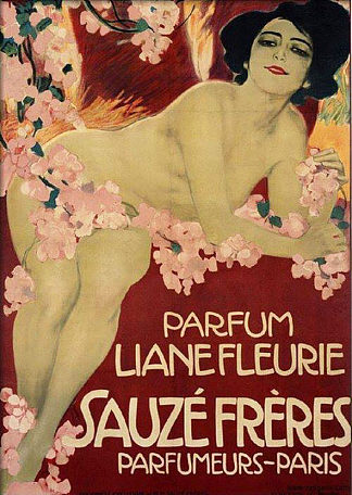 花藤草 Liane fleurie sauze freres (1911)，利奥波德·梅特利科维茨