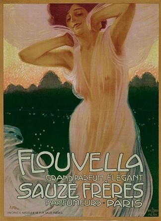 索泽·弗雷尔的弗洛维拉 – 巴黎调香师 Flouvella de Sauzé Frères –  Perfumers Paris (1906)，利奥波德·梅特利科维茨