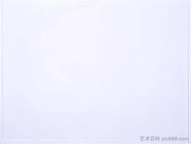 单色白色绘画 Monochrome White Painting (1963)，李元娟