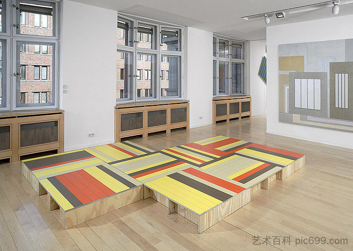 临时酒吧地板/天花板 Provisional Bar Floor/Ceiling (2004)，利亚姆·吉利克