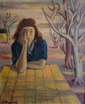 自画像 Self-Portrait (1943)，利维亚麦考维