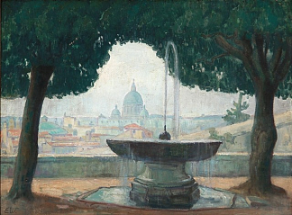 罗马的景色， Views of Rome, (1910)，莉莉易北河