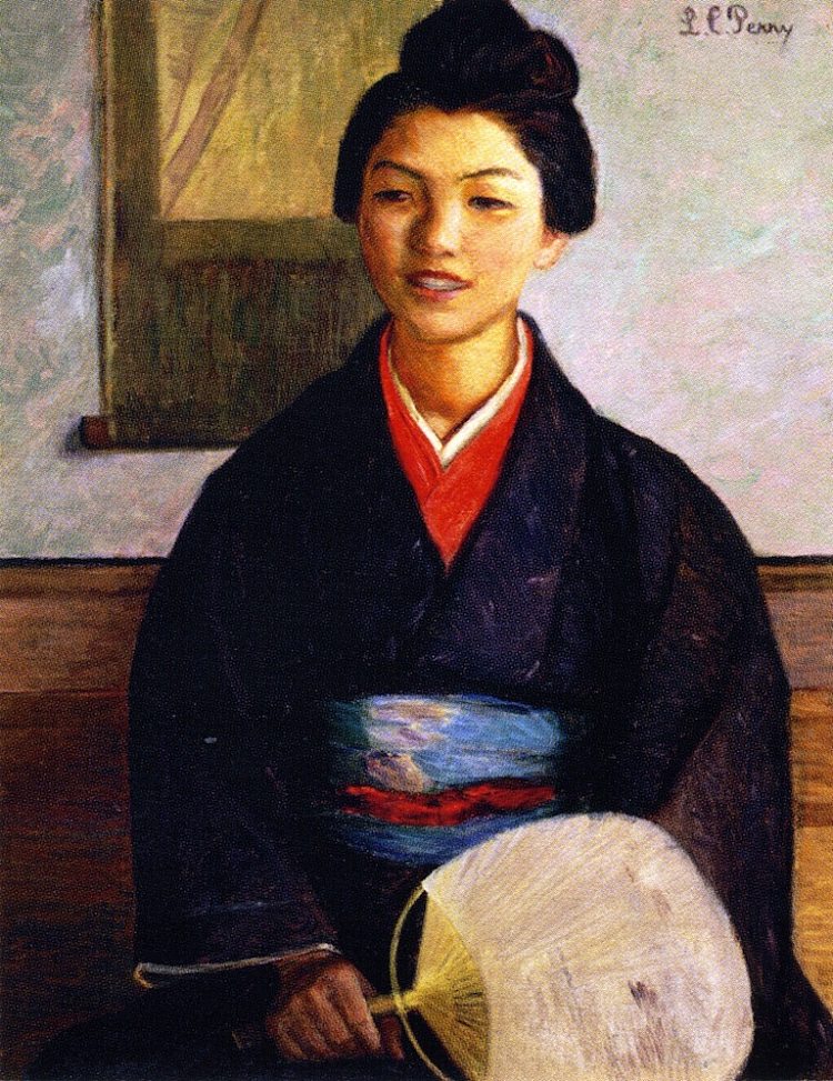 日本女孩 Japanese Girl (1899)，利亚·卡伯特·佩里