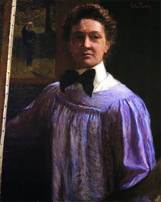 自画像 Self Portrait (1898)，利亚·卡伯特·佩里