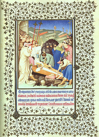 迪奥克雷斯的葬礼 The Burial of Diocrès (c.1408; France                     )，林堡兄弟