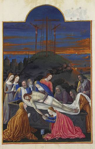 埋葬 The Entombment，林堡兄弟