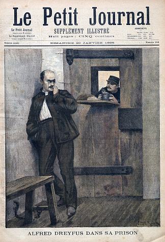 阿尔弗雷德·德雷福斯入狱 Alfred Dreyfus Dans Sa Prison (1895)，莱昂内尔·诺埃尔·罗耶