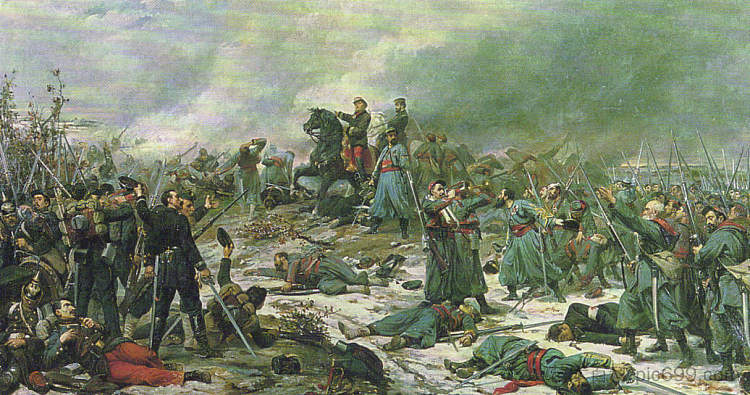 1870年的战役是关于普鲁士的,奥沃尔斯的战场,距离勒芒几公里 La Bataille De 1870 Conte La Prusse, Champ De Bataille D'Auvours, À Quelques Kilomètres Du Mans (1871),莱昂内尔·诺埃尔·罗耶