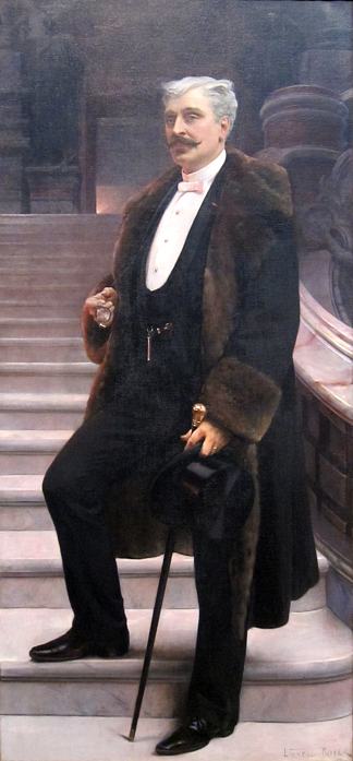 德德马尔·德·克兰萨克伯爵的肖像 Portrait of Comte D’Adhémar De Cransac (1890)，莱昂内尔·诺埃尔·罗耶