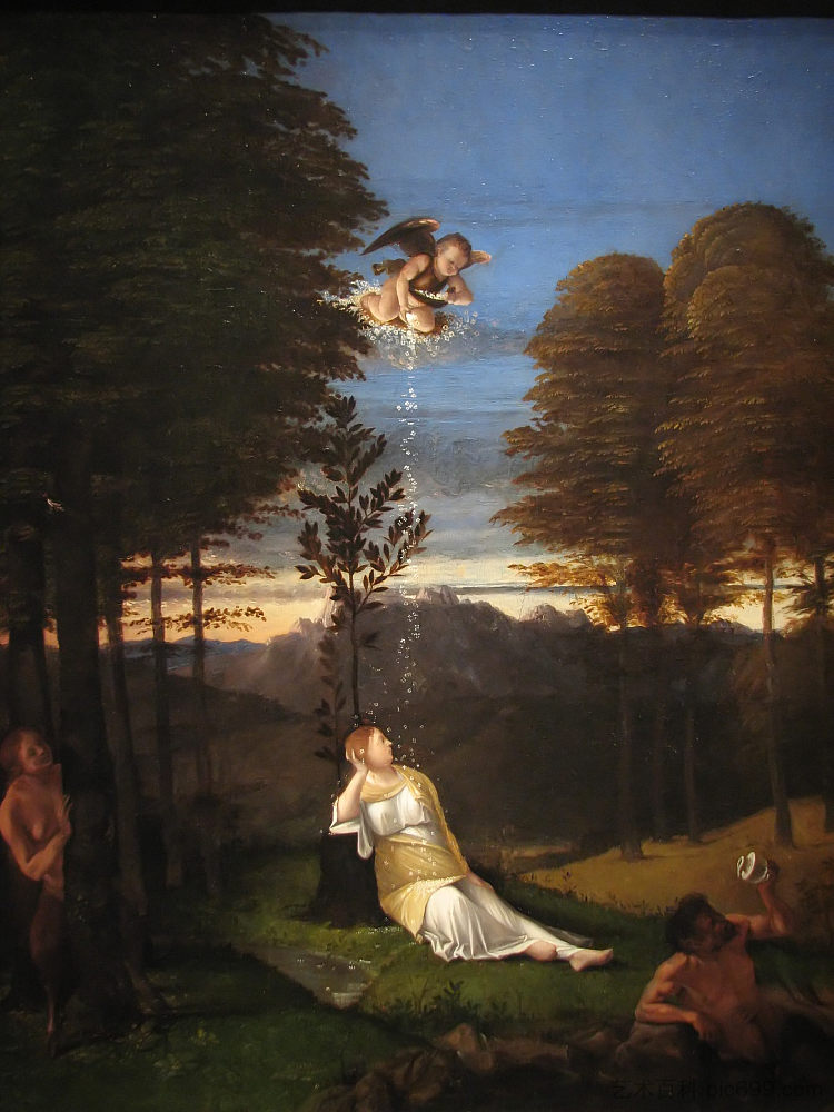 贞操的寓言 Allegory of Chastity (1505; Italy  )，洛伦佐·洛图