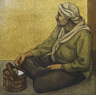 坐着的老人 Seated Old Man (1974)，卢伊凯亚利