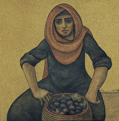 卖无花果的女人 Woman Selling Figs，卢伊凯亚利