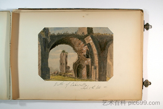 卡拉卡拉浴场 Baths of Caracalla (1866)，蒂凡尼